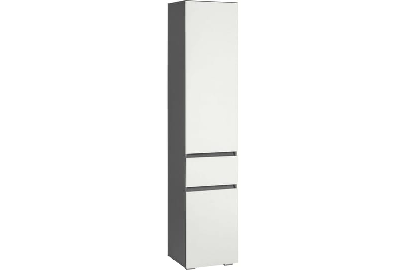 Vaatekaappi ilman peiliä Hudnall-vaatekaappi 38x35 cm korkea Natur,Antracit, undefined