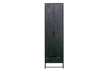 Vaatekaappi Iria - Musta - Säilytys - Vaatesäilytys - Vaatekaappi