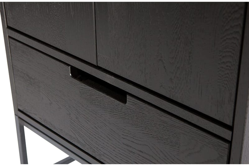 Vaatekaappi Iria - Musta - Säilytys - Vaatesäilytys - Vaatekaappi