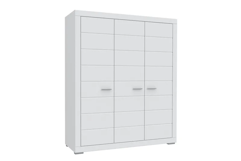 Vaatekaappi Janyha 166x198 cm, Valkoinen