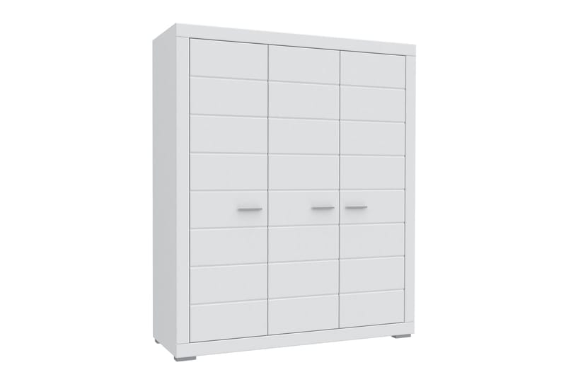 Vaatekaappi Janyha 166x198 cm, Valkoinen
