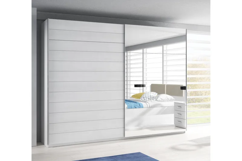 Vaatekaappi Jorbes 61x200 cm - Tuhkanharmaa - Säilytys - Vaatesäilytys - Vaatekaappi