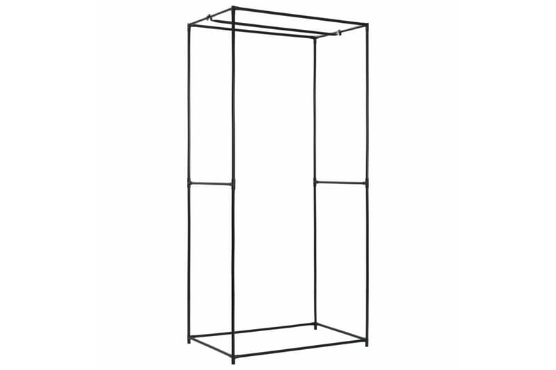 Vaatekaappi kerma 75x50x160 cm - Kerma - Säilytys - Vaatesäilytys - Vaatekaappi