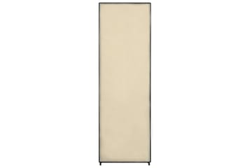 Vaatekaappi kerma 87x49x159 cm kangas - Kerma - Säilytys - Vaatesäilytys - Vaatekaappi
