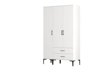 Vaatekaappi Kumsal 120 cm - Valkoinen - Säilytys - Vaatesäilytys - Vaatekaappi