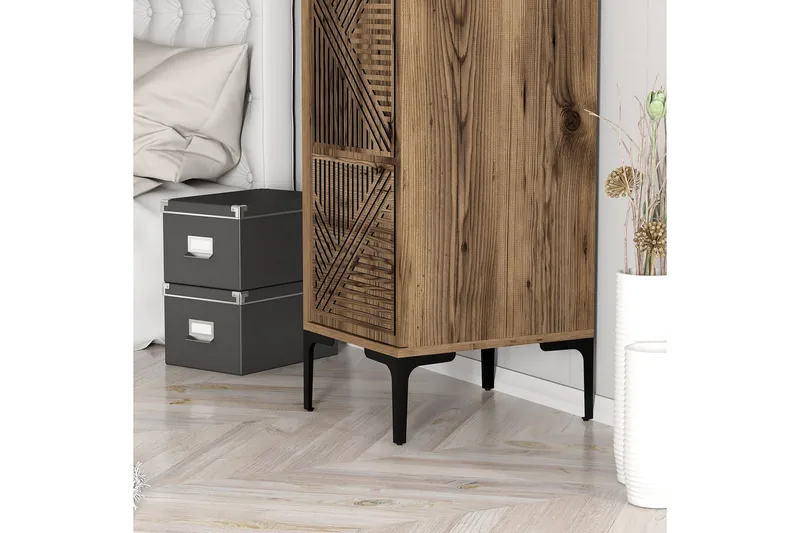 Vaatekaappi Kumsal 40 cm - Pähkinä - Säilytys - Kaappi - Säilytyskaappi