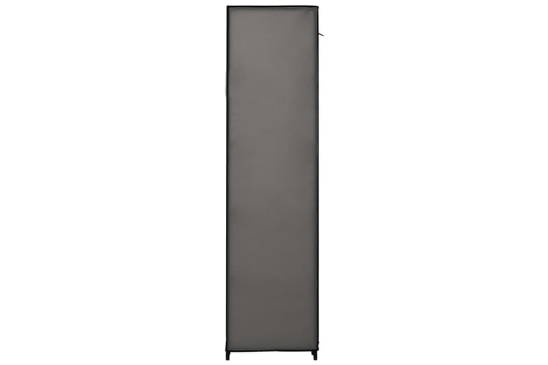Vaatekaappi lokeroilla & tangoilla kangas 150x45x176cm - Harmaa - Säilytys - Vaatesäilytys - Vaatekaappi