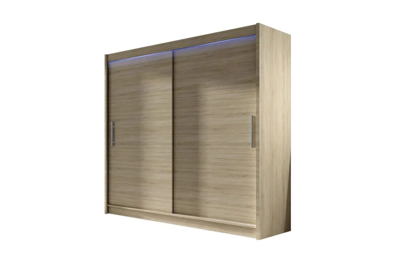 Vaatekaappi London 180x57x215 cm, Beige