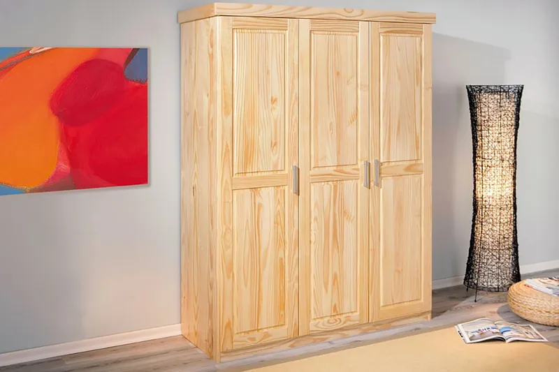 Vaatekaappi Maior 140 cm - Mänty - Säilytys - Vaatesäilytys - Vaatekaappi