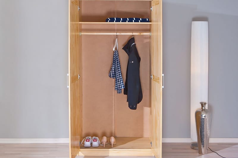 Vaatekaappi Maior 95 cm - Mänty - Säilytys - Vaatesäilytys - Vaatekaappi