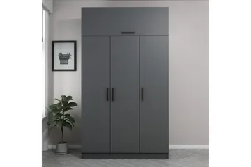 Vaatekaappi Minar 135 cm - Antrasiitti - Säilytys - Vaatesäilytys - Vaatekaappi