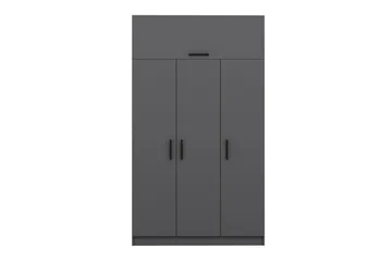 Vaatekaappi Minar 135 cm - Antrasiitti - Säilytys - Vaatesäilytys - Vaatekaappi
