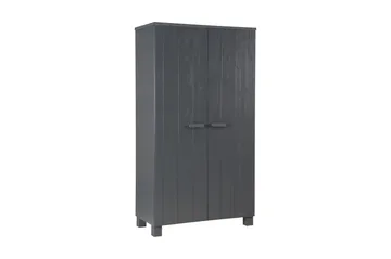 Vaatekaappi Mitchell 111 cm - Teräksenharmaa mänty - Säilytys - Vaatesäilytys - Vaatekaappi