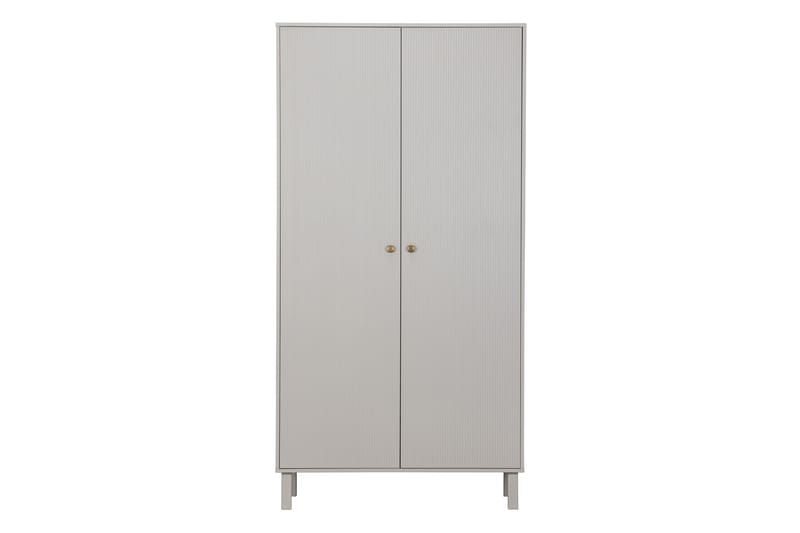 Vaatekaappi Moluskebi 53x100 cm - Harmaa - Säilytys - Vaatesäilytys - Vaatekaappi