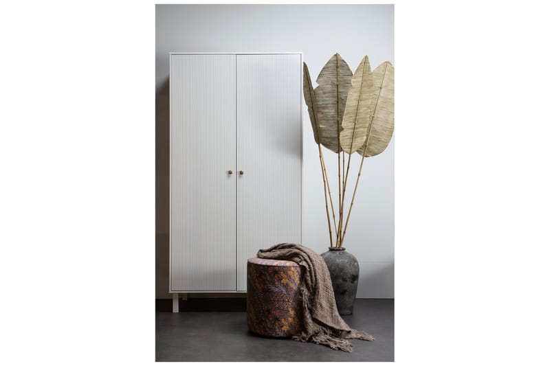 Vaatekaappi Moluskebi 53x100 cm - Harmaa - Säilytys - Vaatesäilytys - Vaatekaappi