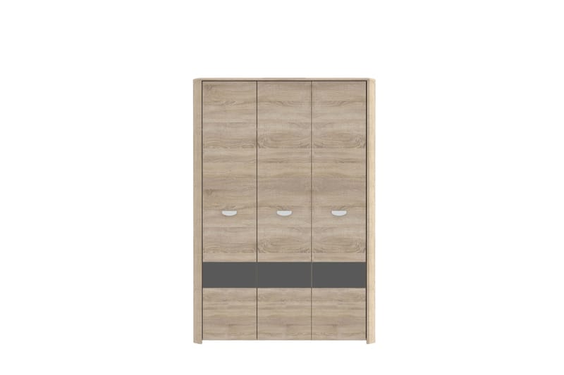 Vaatekaappi Mycheal 133x194 cm - Ruskea - Säilytys - Vaatesäilytys - Vaatekaappi