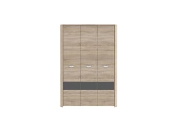 Vaatekaappi Mycheal 133x194 cm - Ruskea - Säilytys - Vaatesäilytys - Vaatekaappi