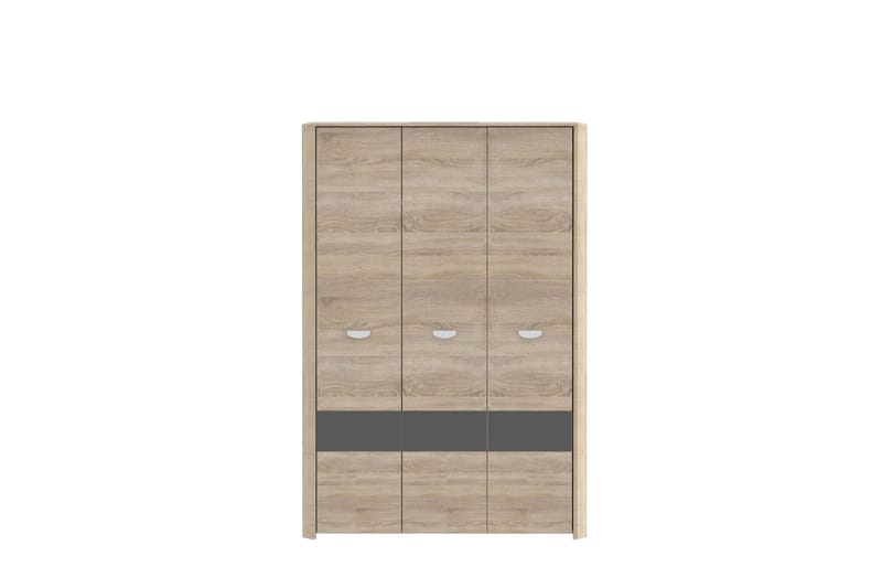 Vaatekaappi Mycheal 133x194 cm - Ruskea - Säilytys - Vaatesäilytys - Vaatekaappi