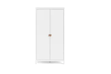 Vaatekaappi Osterholm 58x102 cm - Valkoinen - Säilytys - Vaatesäilytys - Vaatekaappi