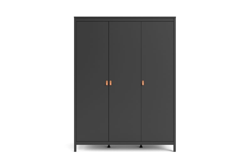 Vaatekaappi Osterholm 58x150 cm - Musta - Säilytys - Vaatesäilytys - Vaatekaappi