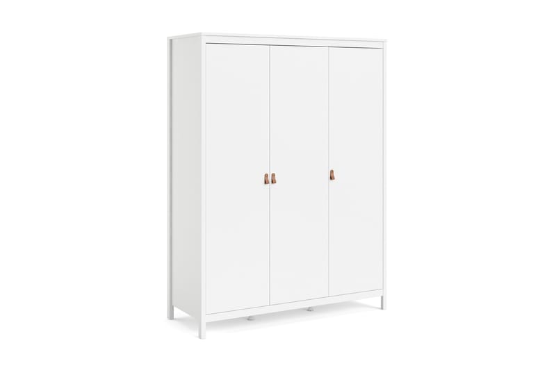 Vaatekaappi Osterholm 58x150 cm - Valkoinen - Säilytys - Vaatesäilytys - Vaatekaappi