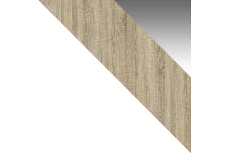 Vaatekaappi Ottery - Valkoinen/Tammi - Säilytys - Vaatesäilytys - Vaatekaappi