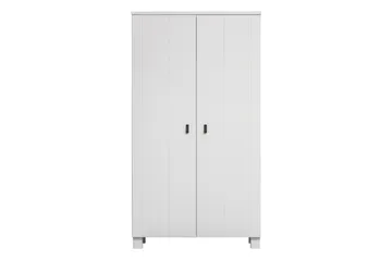 Vaatekaappi Rawsone 55x111 cm - Valkoinen - Säilytys - Vaatesäilytys - Vaatekaappi