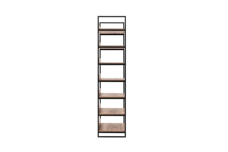 Vaatekaappi Rok 52x104 cm 11 Hyllyä - Luonnonväri - Säilytys - Vaatesäilytys - Vaatekaappi