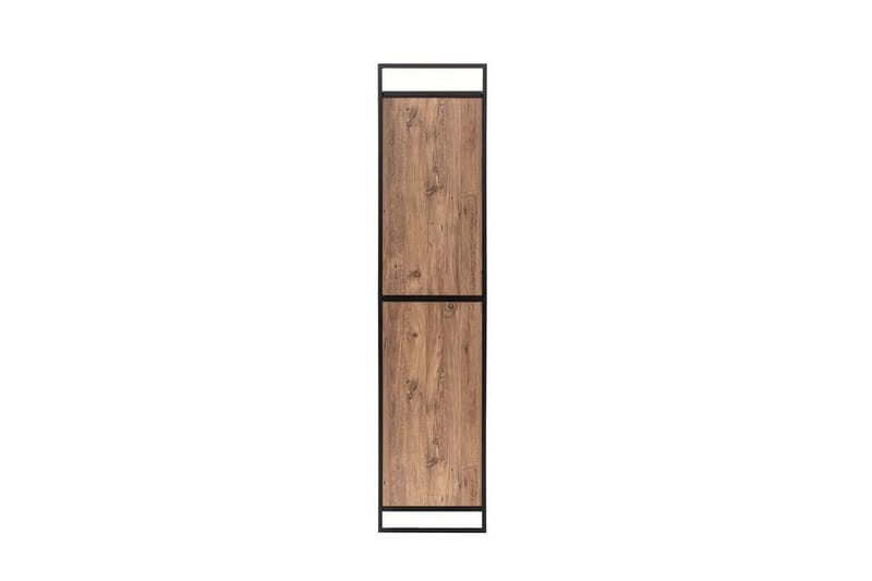 Vaatekaappi Rok 52x104 cm 11 Hyllyä - Luonnonväri - Säilytys - Vaatesäilytys - Vaatekaappi