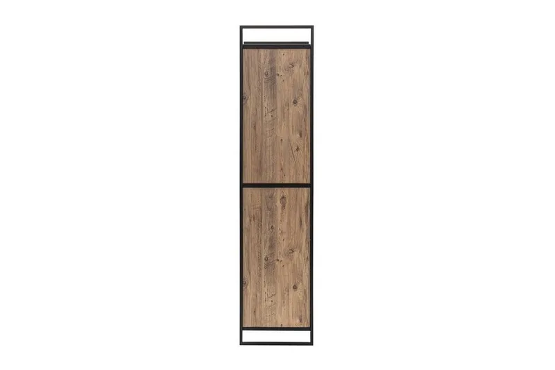 Vaatekaappi Rok 52x64 cm peilillä 4 kaappia - Luonnonväri - Säilytys - Vaatesäilytys - Vaatekaappi