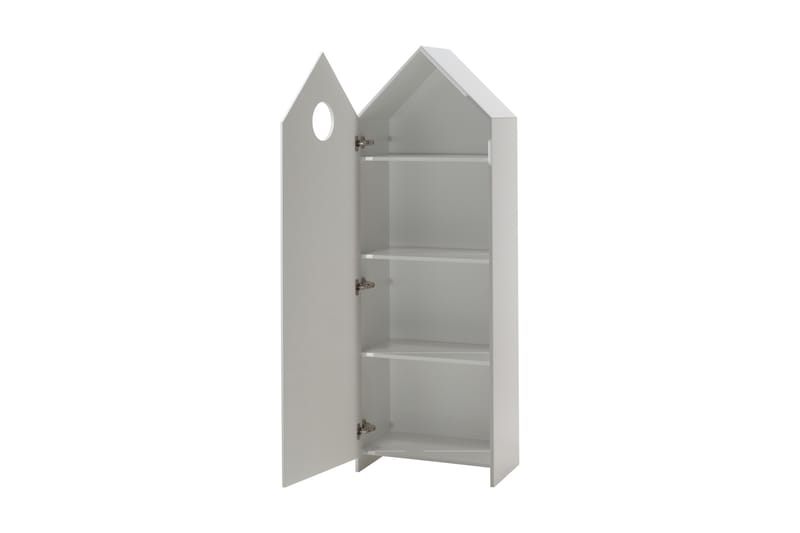 Vaatekaappi Rudeklint 58 cm - Valkoinen - Säilytys - Vaatesäilytys - Vaatekaappi