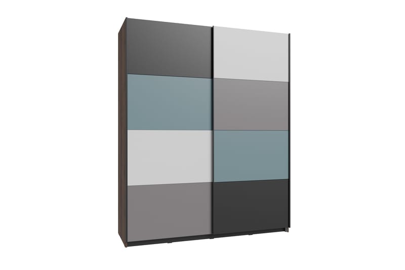 Vaatekaappi Sapes 62x171 cm - Monivärinen - Säilytys - Vaatesäilytys - Vaatekaappi