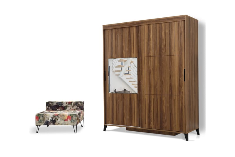 Vaatekaappi Skoglund 180 - Säilytys - Vaatesäilytys - Vaatekaappi