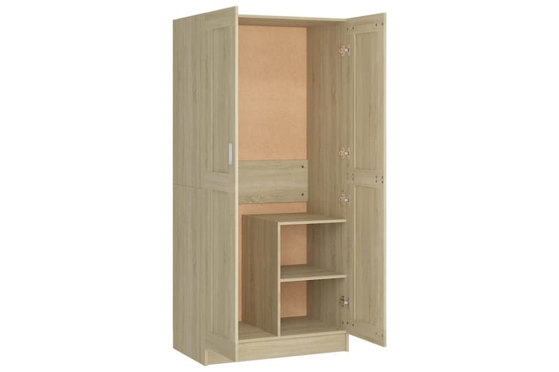 Vaatekaappi Sonoma-tammi 82,5x51,5x180 cm lastulevy - Säilytys - Vaatesäilytys - Vaatekaappi