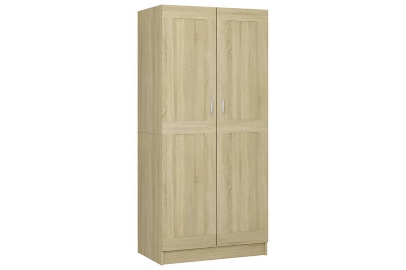 Vaatekaappi Sonoma-tammi 82,5x51,5x180 cm lastulevy - Säilytys - Vaatesäilytys - Vaatekaappi