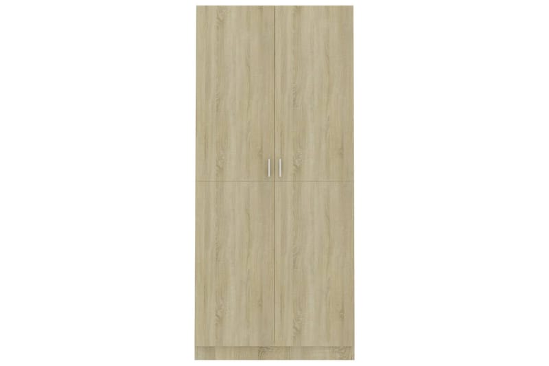 Vaatekaappi Sonoma-tammi 90x52x200 cm lastulevy - Ruskea - Säilytys - Vaatesäilytys - Vaatekaappi
