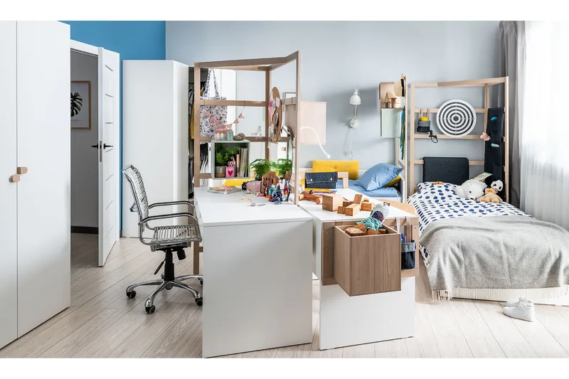 Vaatekaappi Stige Valkoinen - VOX - Säilytys - Vaatesäilytys - Vaatekaappi