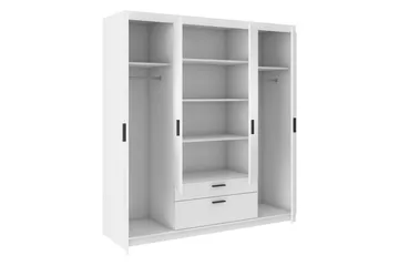 Vaatekaappi Sveaborg 53x190x176,3 cm - Tammi - Säilytys - Vaatesäilytys - Vaatekaappi