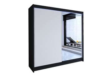 Vaatekaappi Tallin 180x58x215 cm - Valkoinen - Säilytys - Vaatesäilytys - Vaatekaappi