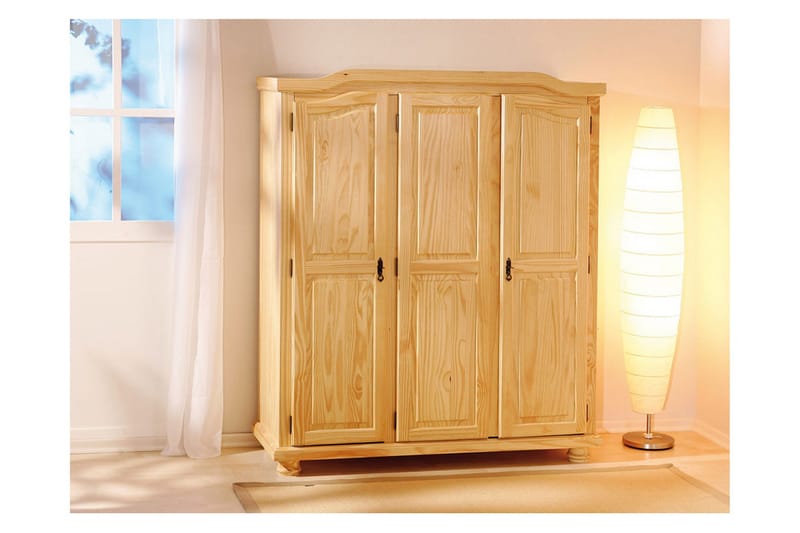 Vaatekaappi Toulouse 150 cm - Mänty - Säilytys - Vaatesäilytys - Vaatekaappi