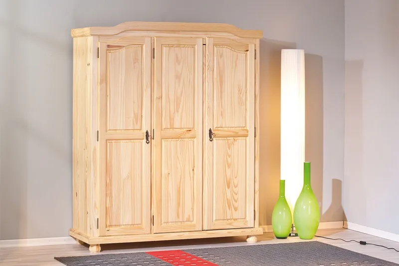 Vaatekaappi Toulouse 150 cm - Mänty - Säilytys - Vaatesäilytys - Vaatekaappi