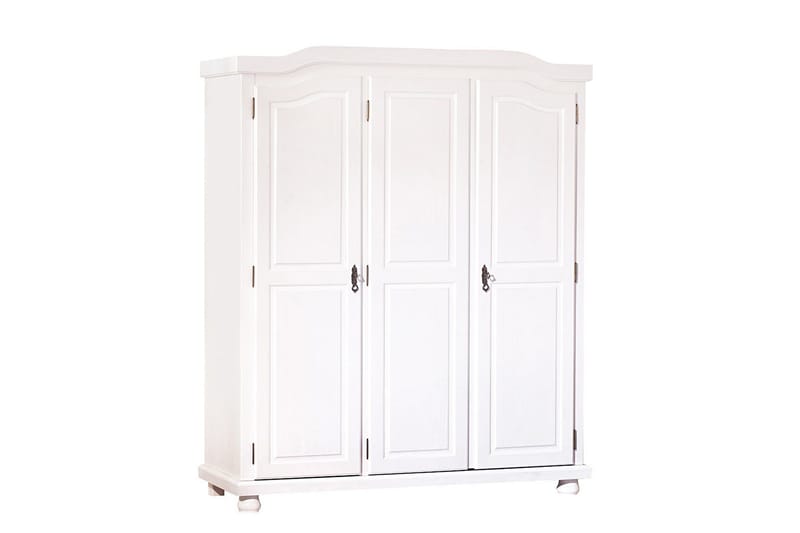 Vaatekaappi Toulouse 150 cm, Valkoinen