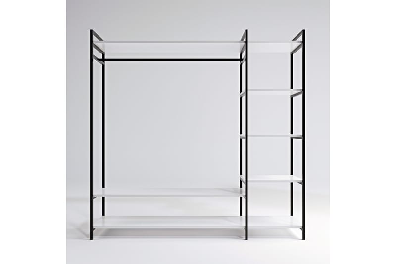 Vaatekaappi Trendel 100x40 cm - Valkoinen - Säilytys - Vaatesäilytys - Vaatekaappi