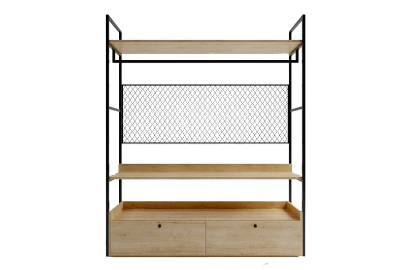 Vaatekaappi Trendel 148x42 cm - Luonnonväri - Säilytys - Vaatesäilytys - Vaatekaappi