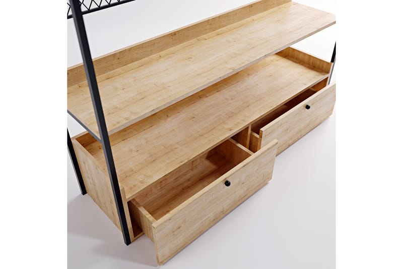 Vaatekaappi Trendel 148x42 cm - Luonnonväri - Säilytys - Vaatesäilytys - Vaatekaappi