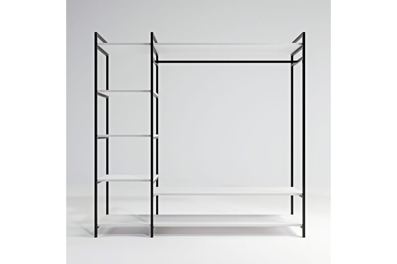 Vaatekaappi Trendel 180x40 cm - Valkoinen - Säilytys - Vaatesäilytys - Vaatekaappi