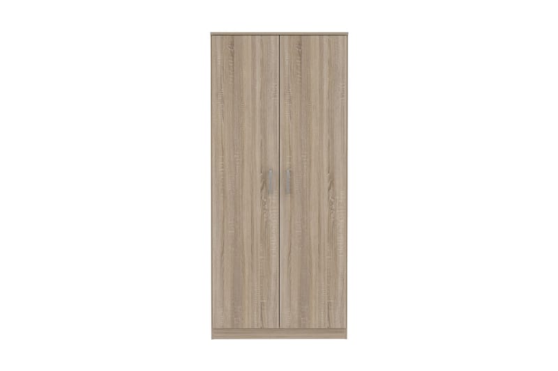 Vaatekaappi Trerank 82x185 cm - Ruskea - Säilytys - Vaatesäilytys - Vaatekaappi