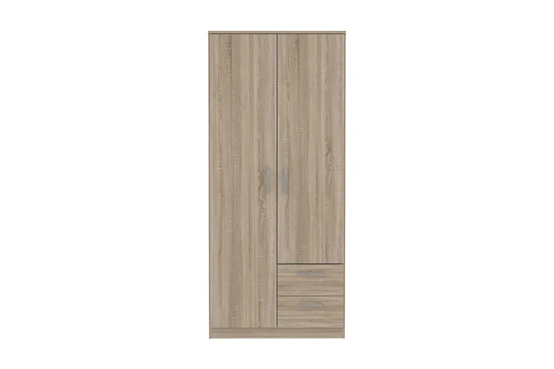 Vaatekaappi Trerank 82x185 cm, Ruskea