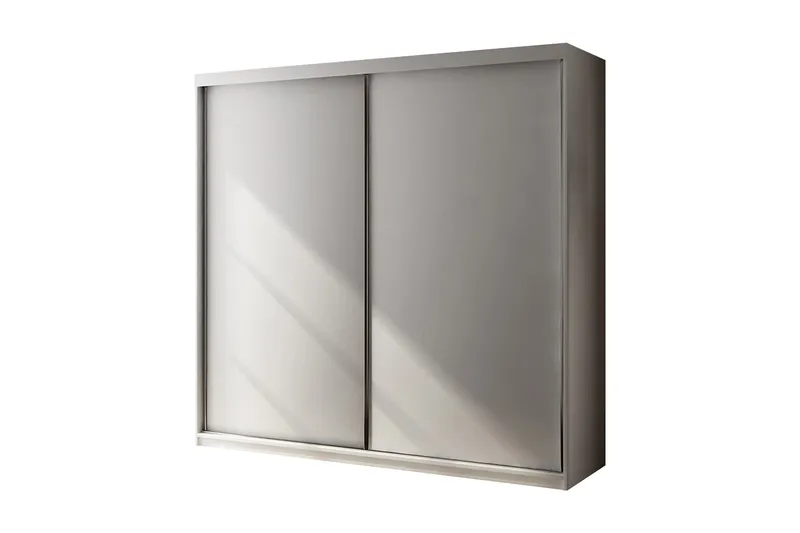 Vaatekaappi Trissma LED-valaistus Sininen 200 cm, Valkoinen