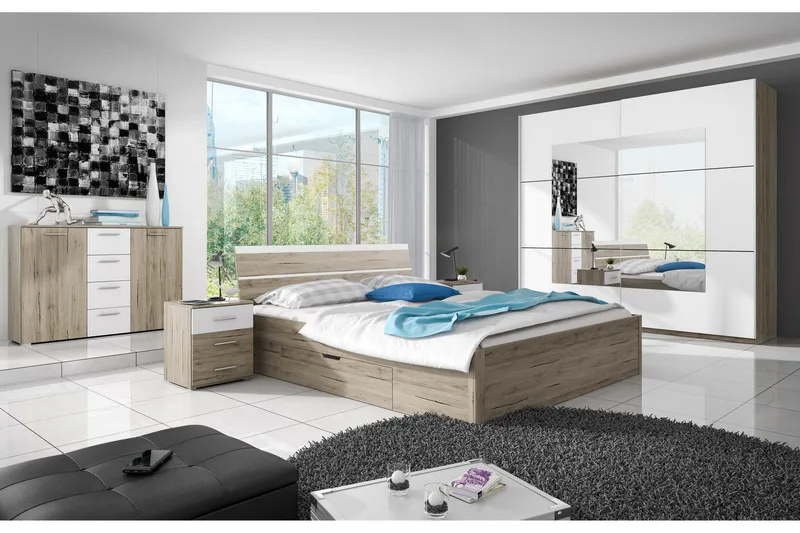 Vaatekaappi Urbina - Säilytys - Vaatesäilytys - Vaatekaappi